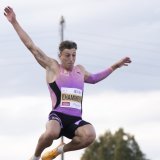 Simon Ehammer visera le podium mercredi à Zurich KEYSTONE/TIL BUERGY